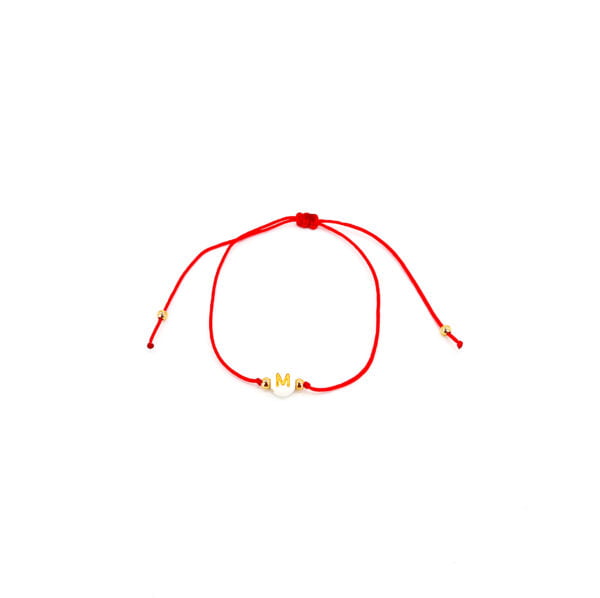 GOLD INITIAL BRACELET