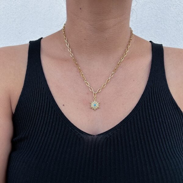BLUE STAR NECKLACE