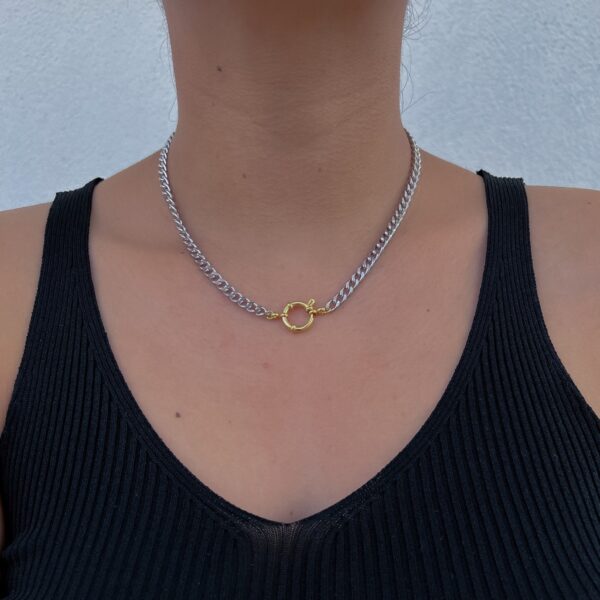 SAILOR SILVER NECKLACE - Imagen 2