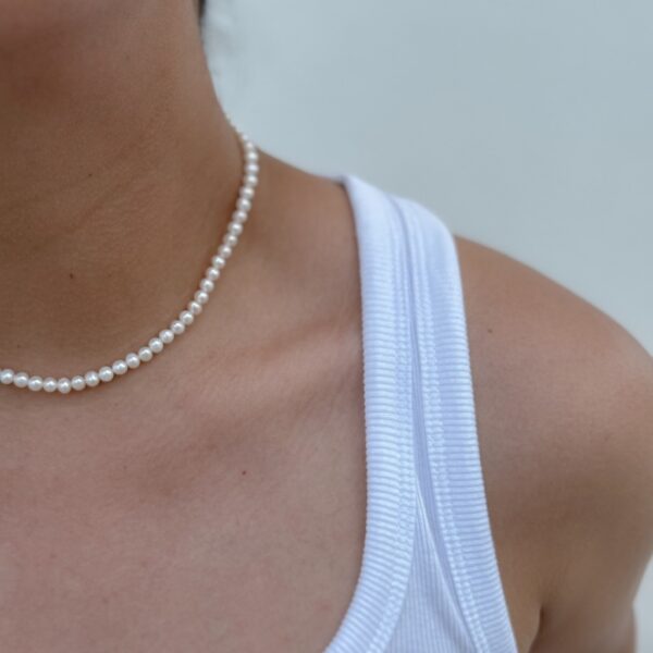 PEARL CHOKER NECKLACE