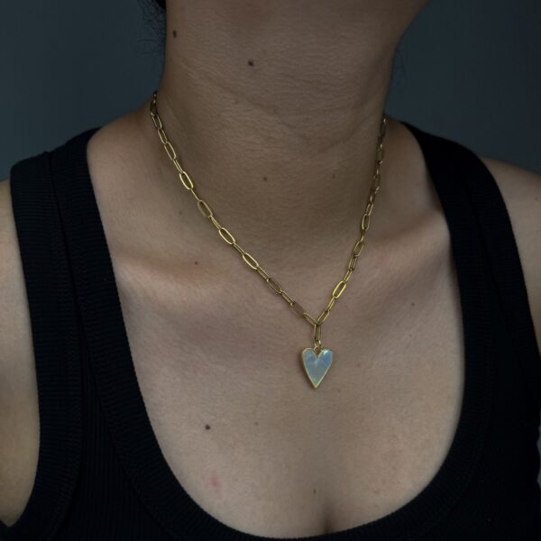 LOVELY  GOLDEN NECKLACE - Imagen 2