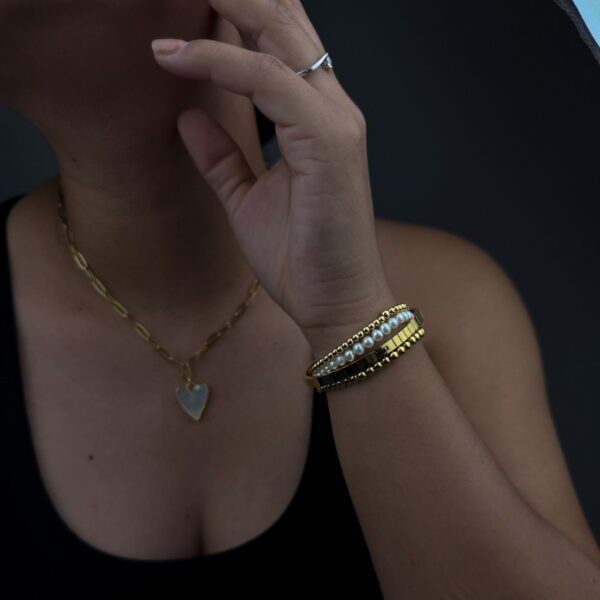 LOVELY  GOLDEN NECKLACE - Imagen 3